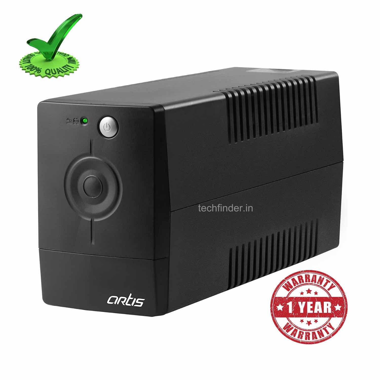 Artis PS-600VA 600VA Line Interactive UPS Artis PS-600VA 600VA Line Interactive UPS